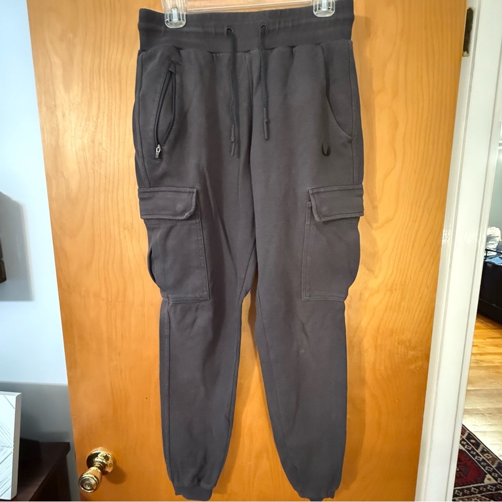 ASRV Core Division grey cargo joggers